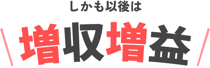 増収増益